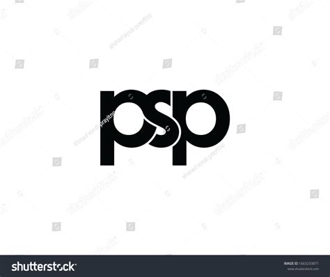 Psp Original Monogram Logo Design Stock Illustration 1663233871 | Shutterstock