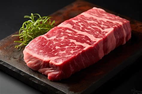 Premium AI Image | wagyu beef steak