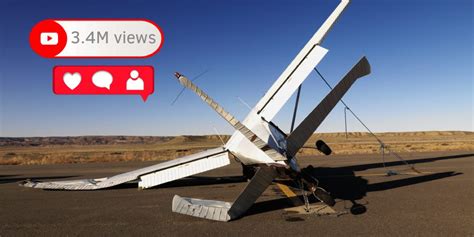 YouTuber's Plane Crash Stunt: A Desperate Bid for Views or a Dangerous ...