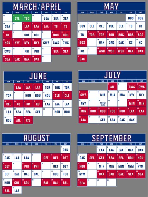 Texas Rangers Baseball Schedule 2024 Results - Gene Jillian