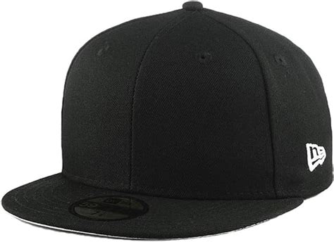 New Era Blank Custom 59FIFTY Fitted Cap Black : Amazon.ca: Clothing, Shoes & Accessories