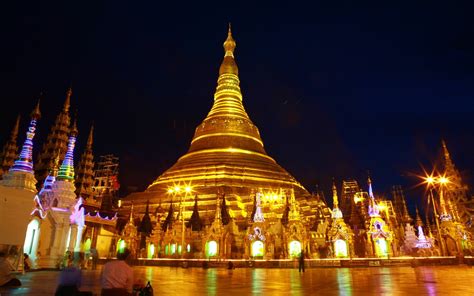 Shwedagon Pagoda Yangon Myanmar 0372 : Wallpapers13.com