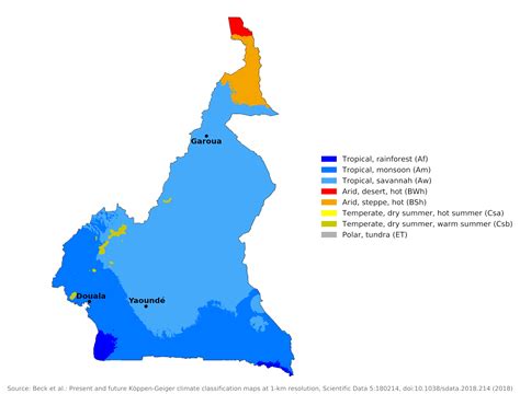 Blue Green Atlas - The Climate of Cameroon