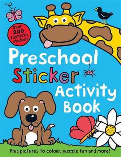 Preschool Sticker Activity Book (Sticker Book) (Paperback) - Walmart.com