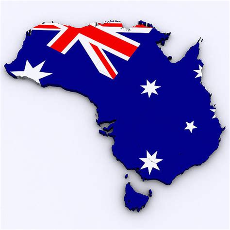 Map of Australia 3D model | CGTrader