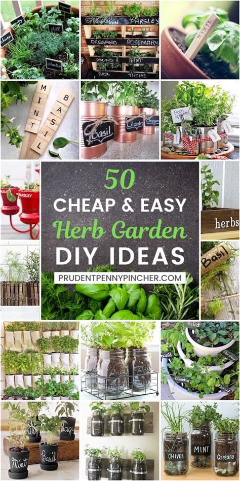 60 DIY Herb Garden Ideas - Prudent Penny Pincher