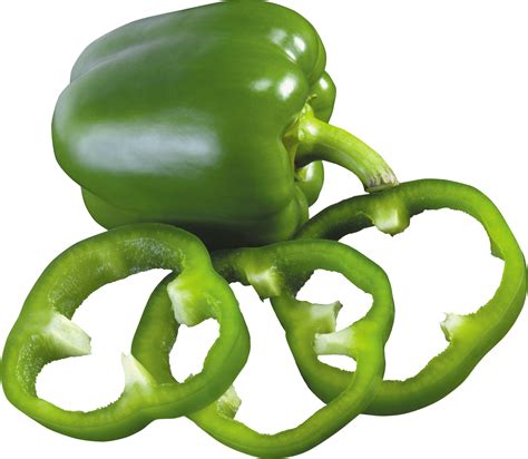 Green pepper PNG image