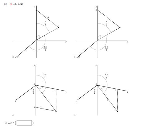 Solved Plot the point whose spherical coordinates are given. | Chegg.com