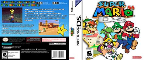 Super Mario 64 DS Custom Cover by OchoBitAnimations on DeviantArt