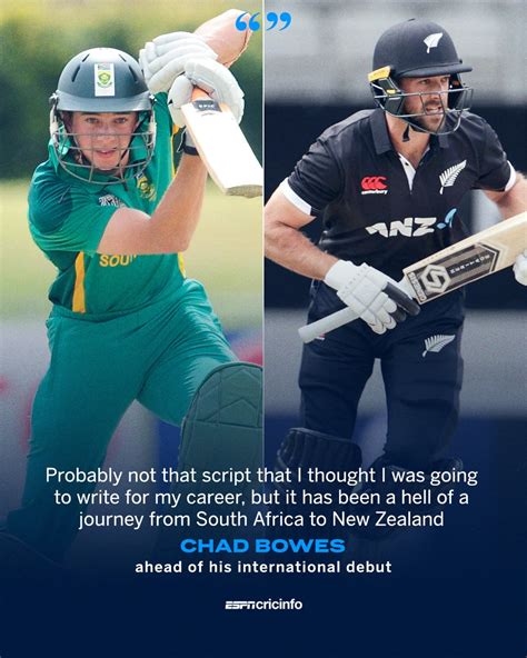 ESPNcricinfo on Twitter: "Chad Bowes captained South Africa at the 2012 Under-19 World Cup. A ...