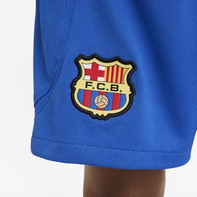 F.C. Barcelona 2023/24 Away Younger Kids' Nike Dri-FIT 3-Piece Kit. Nike NL