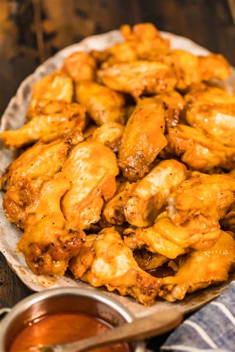 Slow Cooker Honey BBQ Chicken Wings - The Cookie Rookie® (VIDEO)