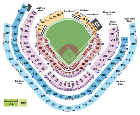 Truist Park Seating Chart + Rows, Seats and Club Seats - oggsync.com