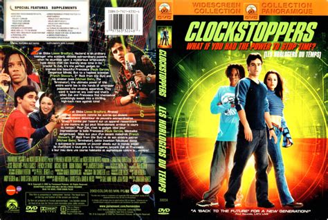 CLOCKSTOPPERS (2002) R1 DVD COVER & LABEL - DVDcover.Com