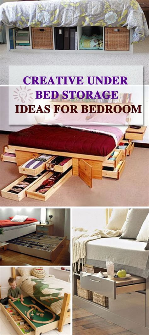 Creative Under Bed Storage Ideas for Bedroom 2023