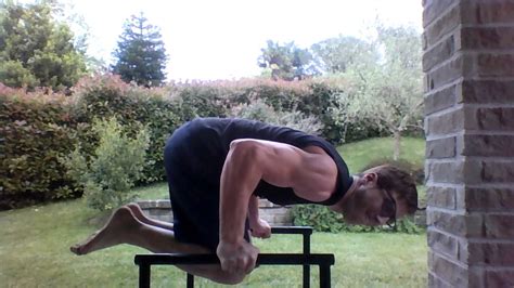 advance tuck planche push ups - YouTube