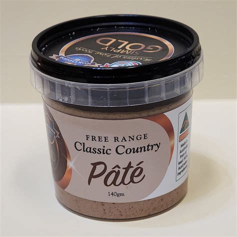 Pate - Free range Classic Country Chicken 140gm – theosdeli