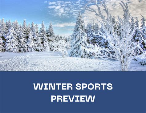 WINTER SPORTS PREVIEW – The Prowl