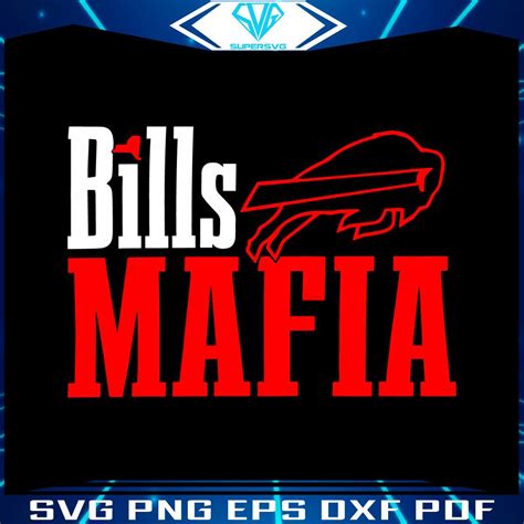 Buffalo Football Bills Mafia Logo SVG