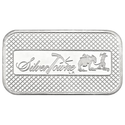 1oz Silver Bar SilverTowne USA