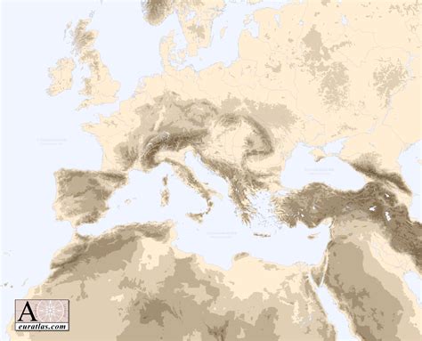 Euratlas-Info: Mountains of Europe