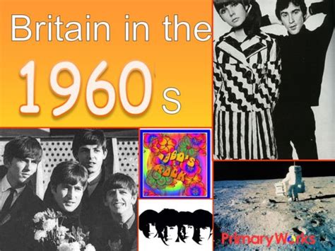 1960s history for kids, 1960s in Britain, British history PowerPoint for primary kids