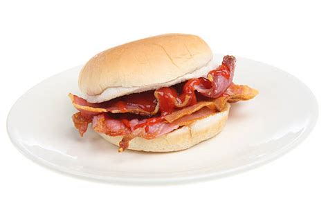 Best Bacon Roll Stock Photos, Pictures & Royalty-Free Images - iStock