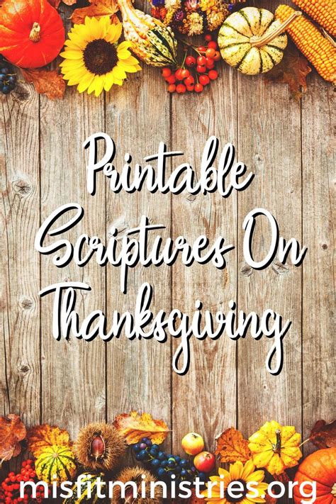 Printable Thanksgiving Devotionals