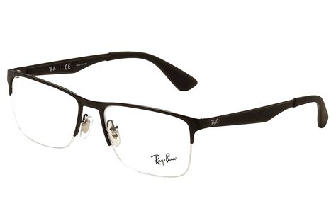 Ray Ban Men's Eyeglasses RB6335 RB/6335 RayBan Half Rim Optical Frame