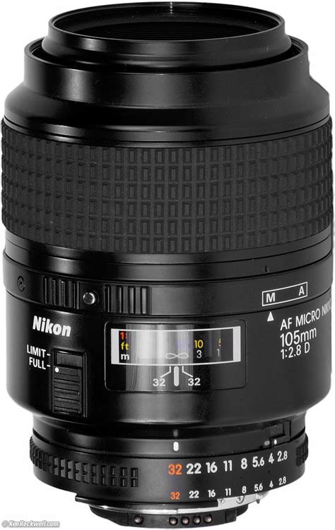 Nikon AF and AF-D 105mm f/2.8 Macro Review & Sample Images by Ken Rockwell