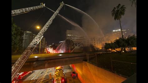 Building burns in downtown Los Angeles | CNN