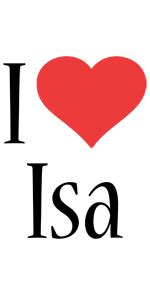 Isa Logo | Name Logo Generator - I Love, Love Heart, Boots, Friday ...