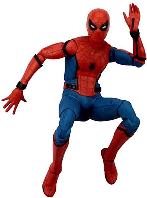 NECA Marvel Spider-Man Homecoming Quarter Scale Spider-Man 14 Action ...