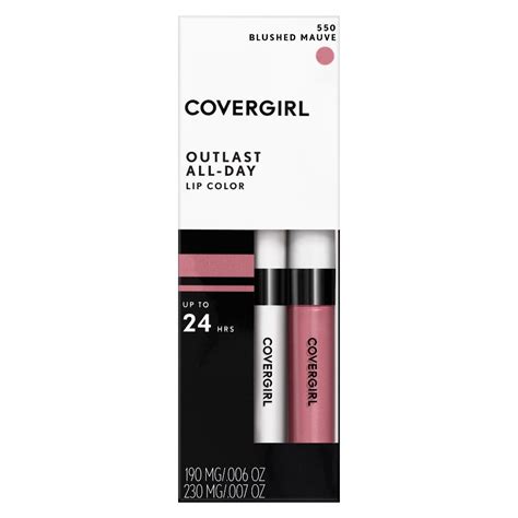 Covergirl Outlast Longwear Lipstick 550 Blushed Mauve 1 ct | Shipt