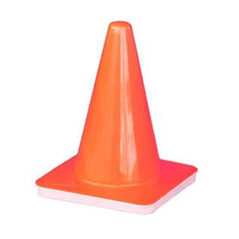 5" All Orange Traffic Cones (Case of 25)-trafficsafetywarehouse.com