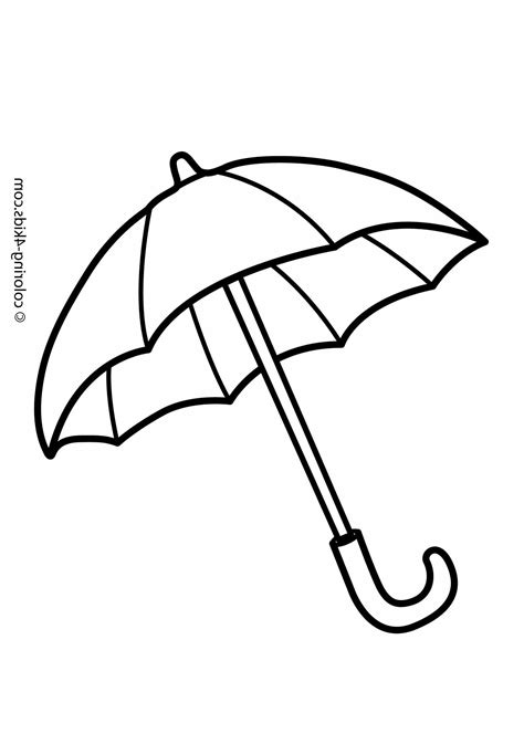 Line Drawing Umbrella