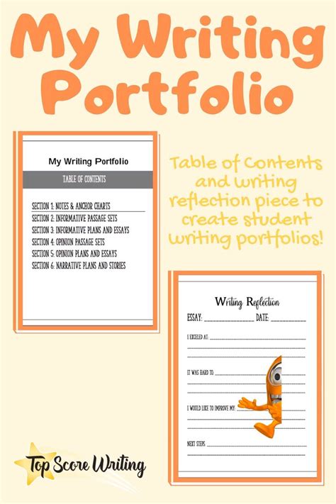 FREE: Writing Portfolio Template! [Video] | Writing portfolio, Essay starters, Best essay ...