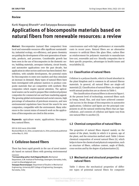 Uses of composite materials pdf