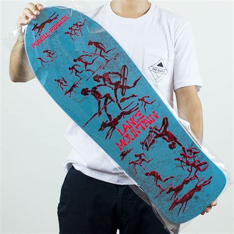 Lance Mountain Future Primitive Reissue Deck Blue In Stock at The Boardr