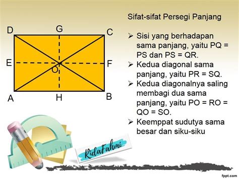 Ciri ciri bangun datar persegi | Murderer