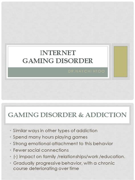 Gaming Disorder | PDF | Cognitive Behavioral Therapy | Psychotherapy