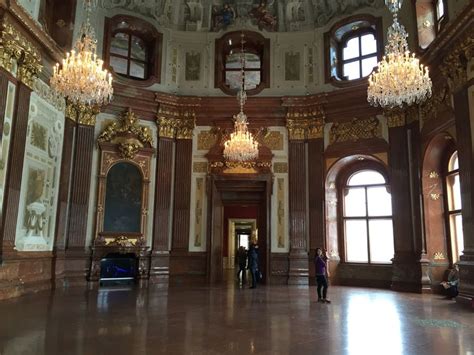 Inside the Belvedere Palace - Vienna