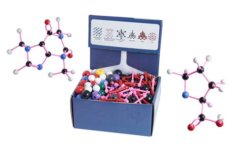 Ball and Stick Molecular Model - 307 pieces - Ball and stick moelcular ...