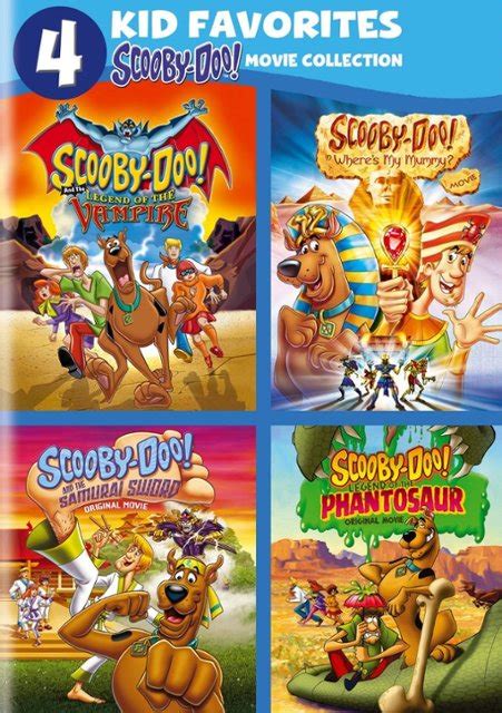 4 Kids Favorites: Scooby Doo! Movie Collection - Best Buy