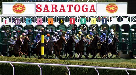 Saratoga Race Course - Historic Thoroughbred Race Track In Saratoga ...