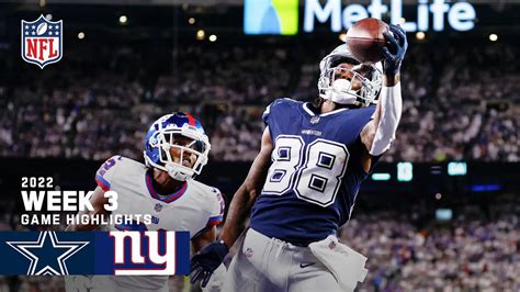 NHL 22-23: Dallas Cowboys @ New York Giants | Game Highlights | 26 ...