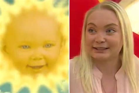 The Teletubbies Sun Baby is all grown up 20 years after finding fame on the children's TV show ...