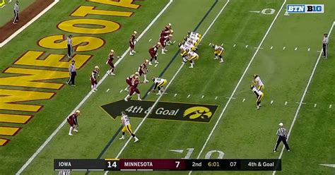 Iowa Runs One Of The Coolest Trick Plays You'll Ever See To Score Fake ...