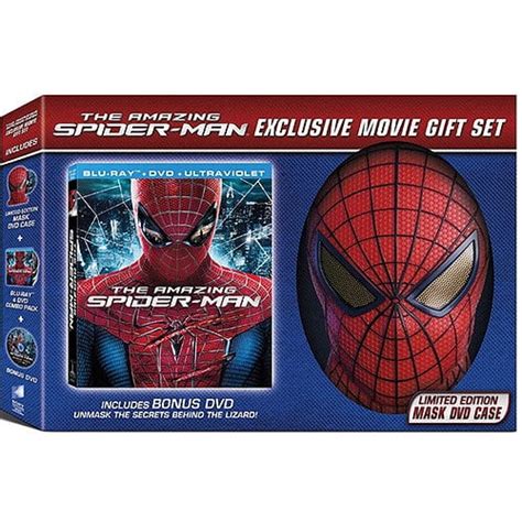 The Amazing Spider-Man (Blu-ray + DVD + Limited Edition Mask DVD Case ...