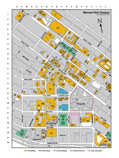 Vcu Campus Map 2018-2024 Form - Fill Out and Sign Printable PDF ...